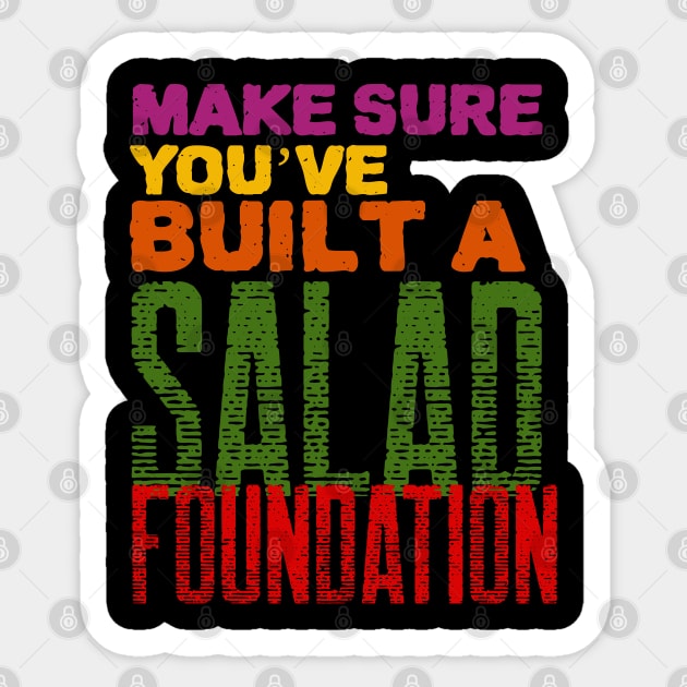 Salad Foundation Sticker by Feminist Foodie